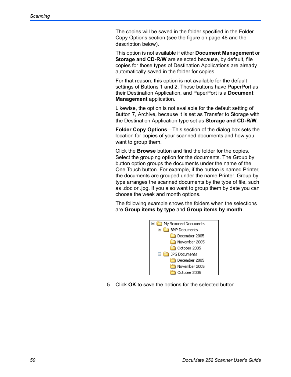 Xerox DOCUMATE 252 User Manual | Page 55 / 133