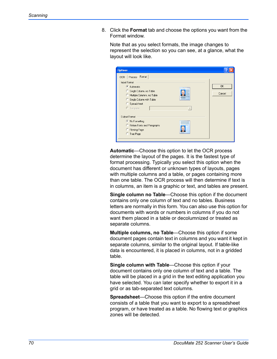 Xerox DOCUMATE 252 User Manual | Page 75 / 133