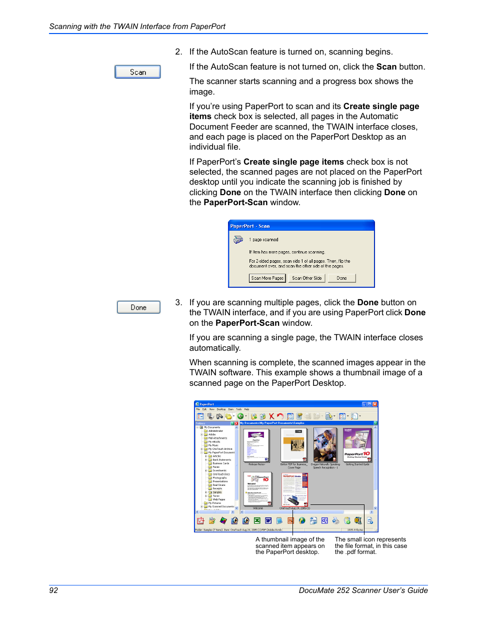 Xerox DOCUMATE 252 User Manual | Page 97 / 133