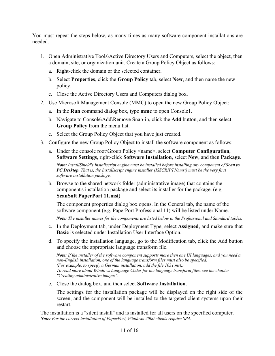 Xerox V9.0 User Manual | Page 11 / 16