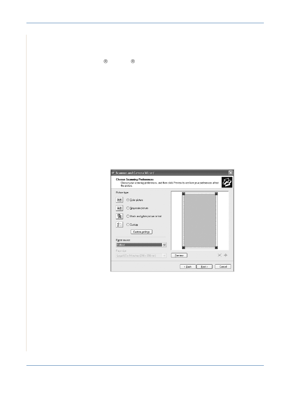 Scanning using the wia driver -4, Scanning using the wia driver | Xerox PE220 User Manual | Page 120 / 200