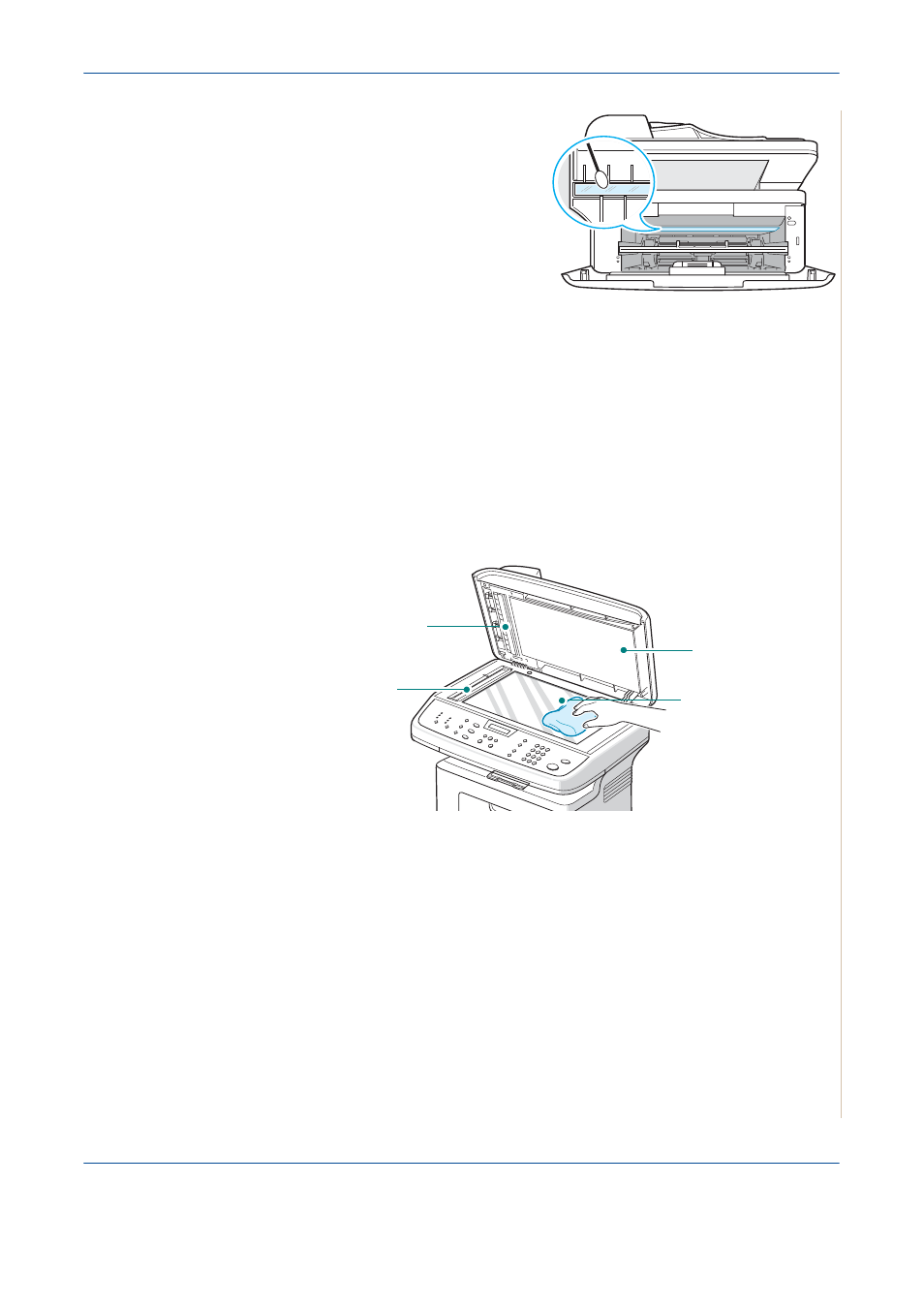 Cleaning the scan unit -5, Cleaning the scan unit | Xerox PE220 User Manual | Page 153 / 200