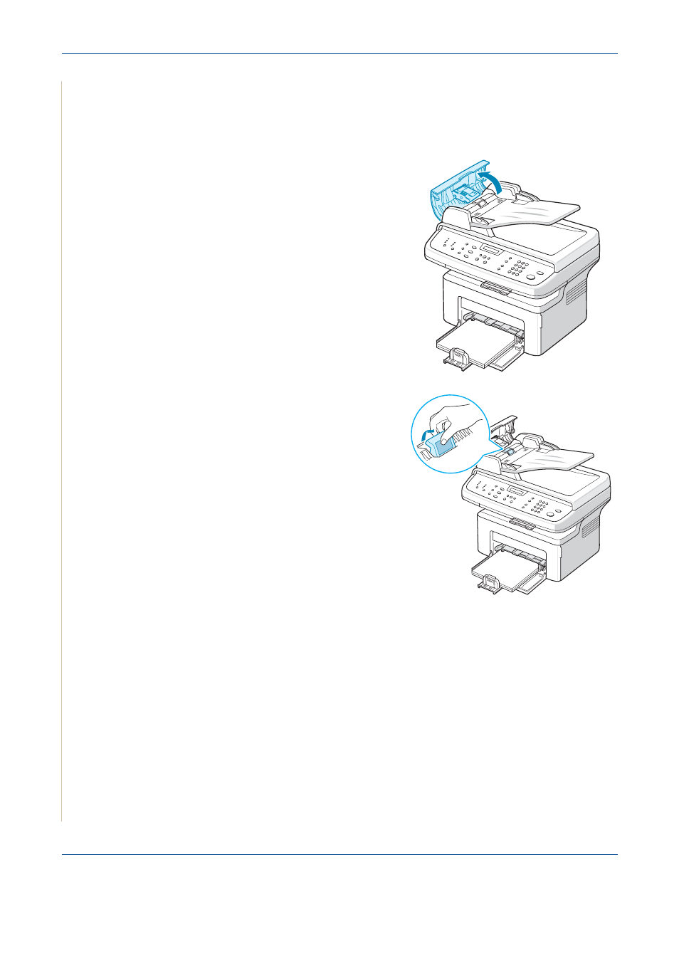 Replacing the adf rubber pad -10, Replacing the adf rubber pad | Xerox PE220 User Manual | Page 158 / 200