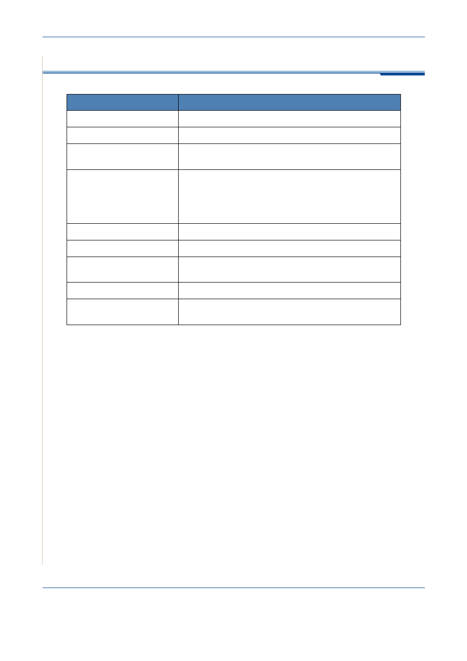 Printer specifications, Printer specifications -4 | Xerox PE220 User Manual | Page 188 / 200