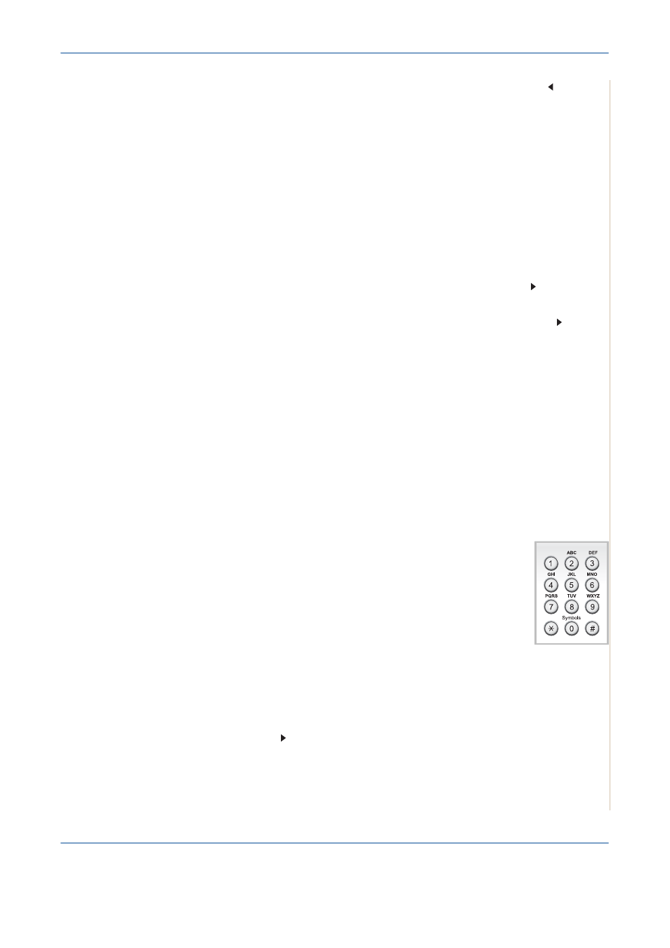 Entering characters using the number keypad -15, Entering characters using the number keypad | Xerox PE220 User Manual | Page 43 / 200