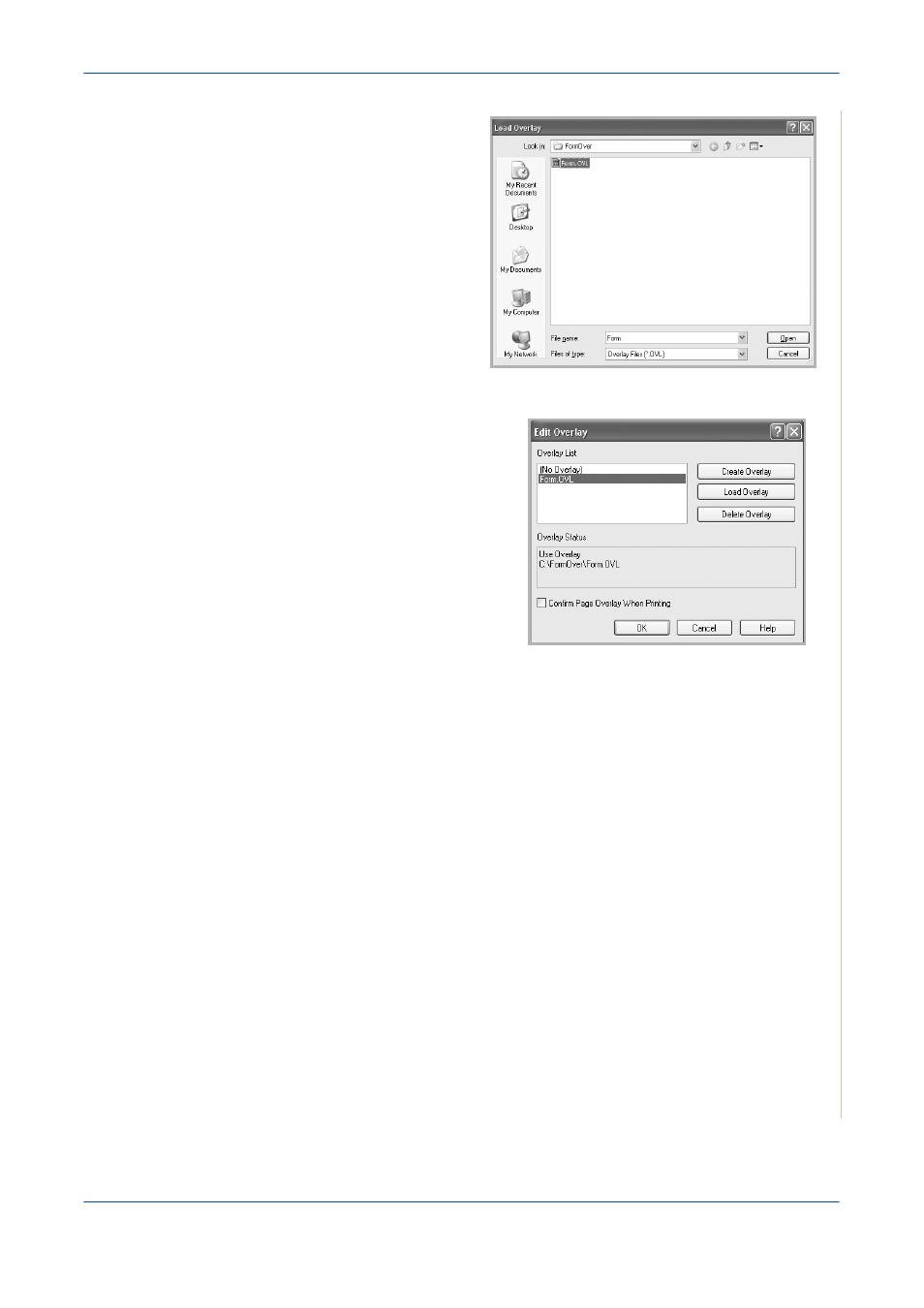 Deleting a page overlay | Xerox PE220 User Manual | Page 91 / 200