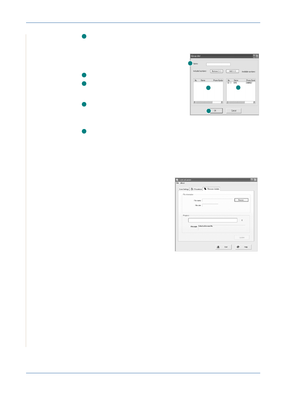 The firmware update tab -30, The firmware update tab | Xerox PE220 User Manual | Page 96 / 200