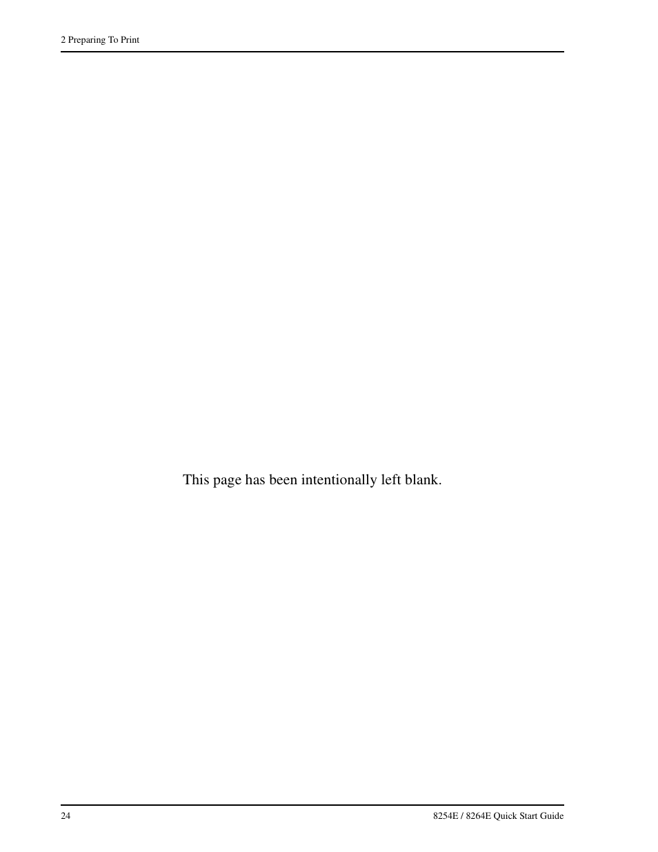 This page has been intentionally left blank | Xerox 8264E  EN User Manual | Page 30 / 50