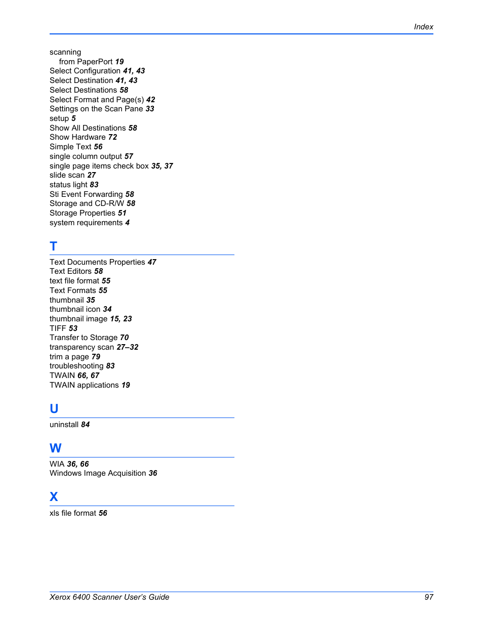 Xerox 6400 User Manual | Page 102 / 103