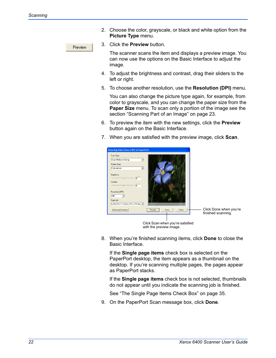 Xerox 6400 User Manual | Page 27 / 103