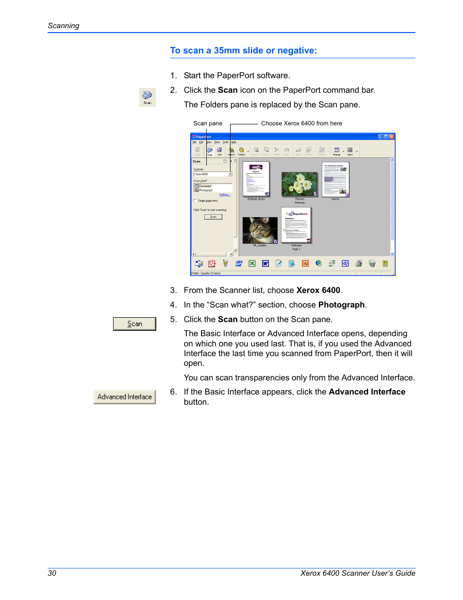 Xerox 6400 User Manual | Page 35 / 103