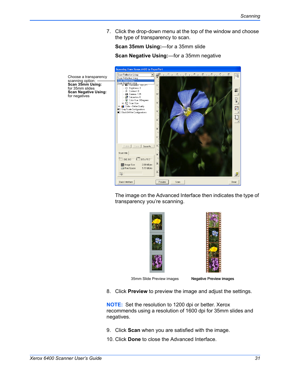 Xerox 6400 User Manual | Page 36 / 103