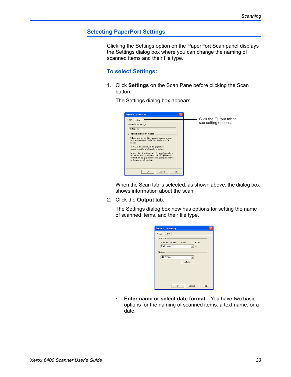 Xerox 6400 User Manual | Page 38 / 103