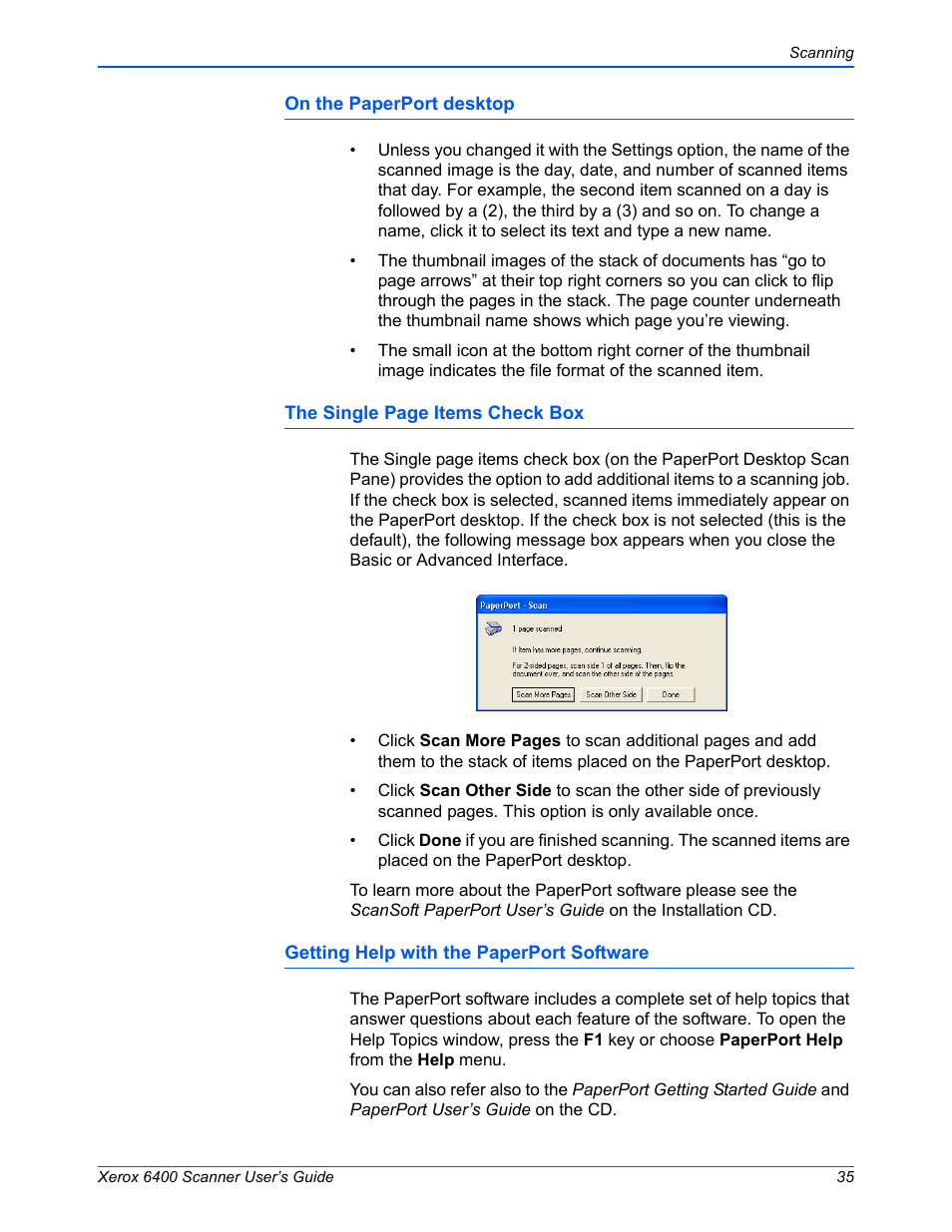 Xerox 6400 User Manual | Page 40 / 103