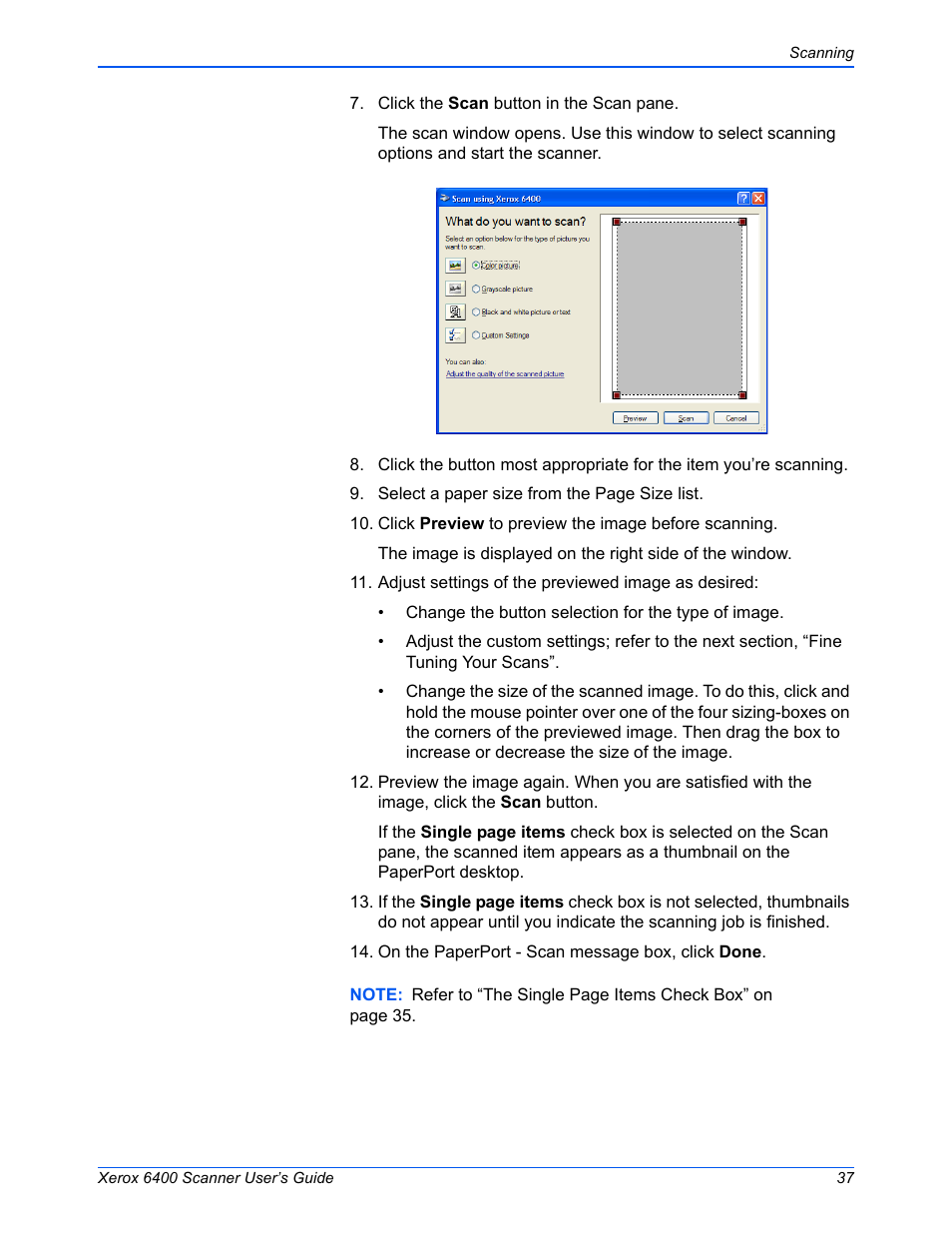 Xerox 6400 User Manual | Page 42 / 103