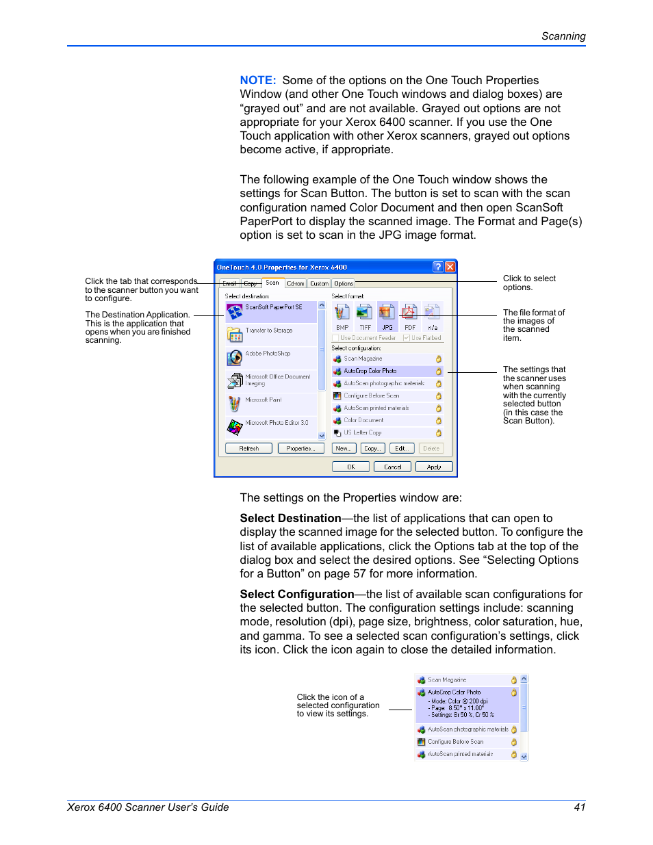 Xerox 6400 User Manual | Page 46 / 103