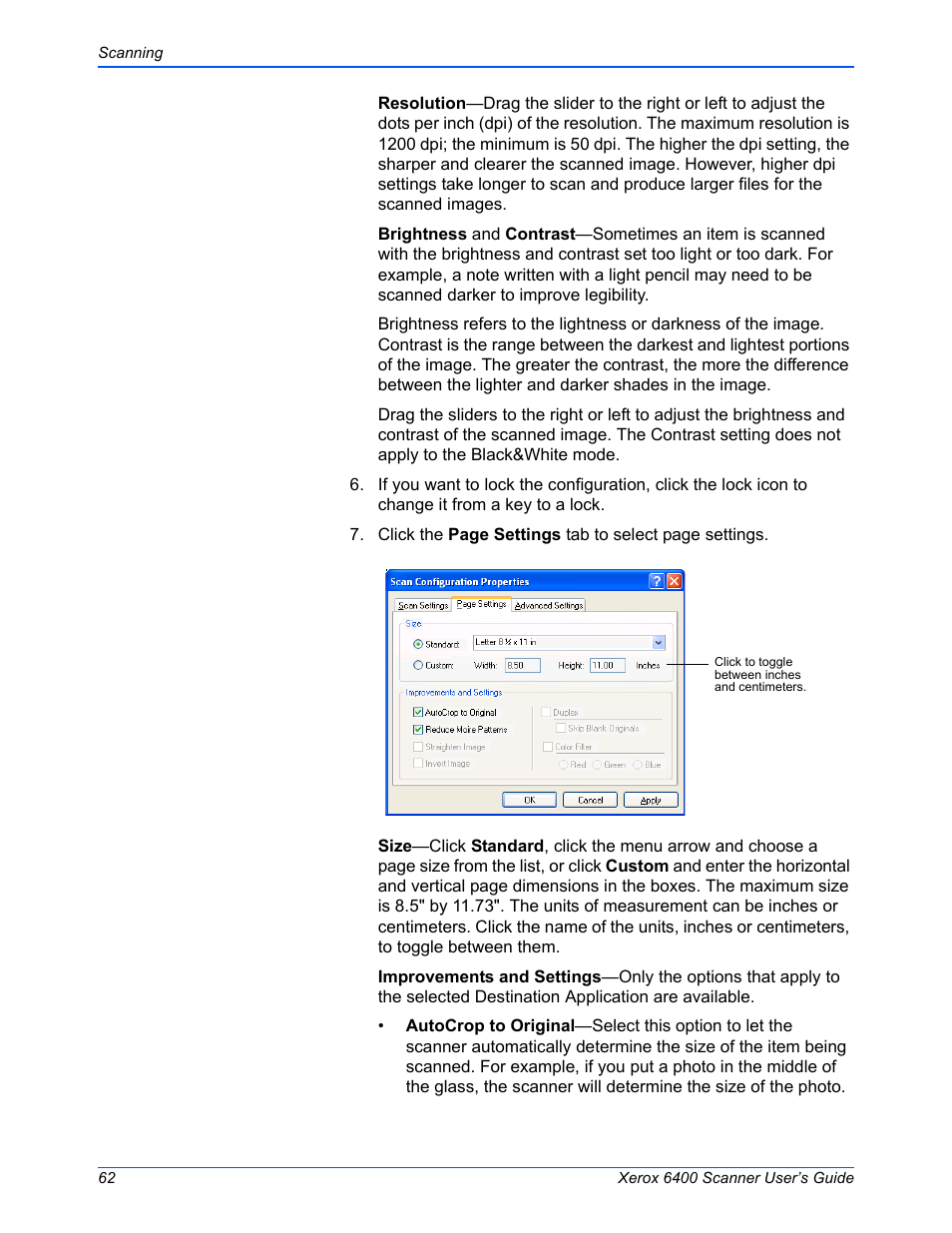 Xerox 6400 User Manual | Page 67 / 103