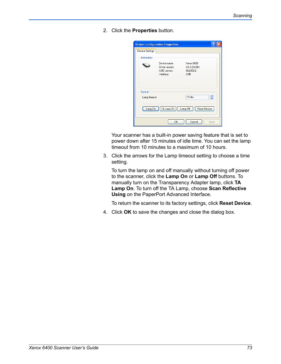 Xerox 6400 User Manual | Page 78 / 103