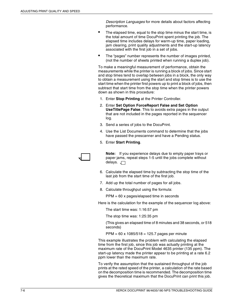 Xerox 180 NPS User Manual | Page 50 / 62