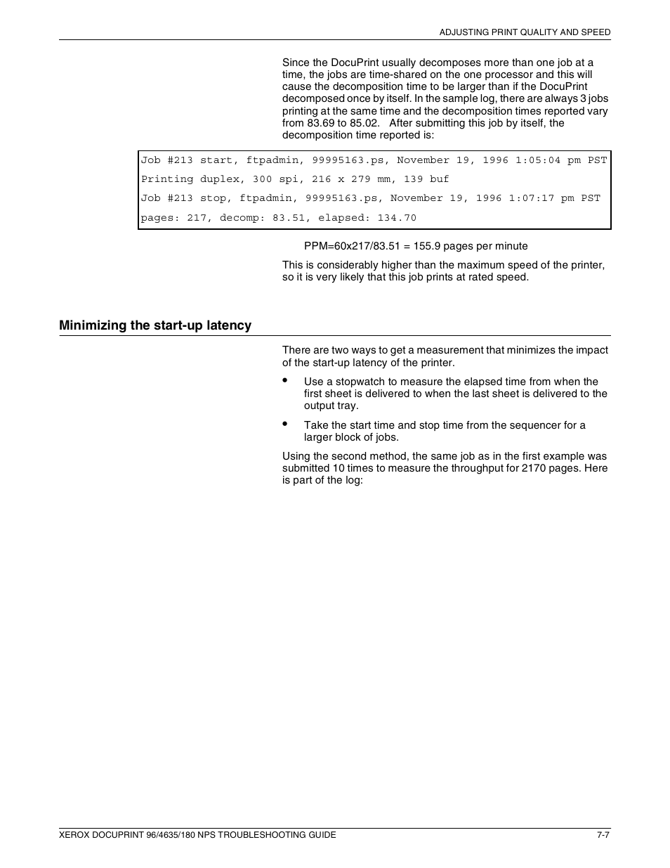 Xerox 180 NPS User Manual | Page 51 / 62