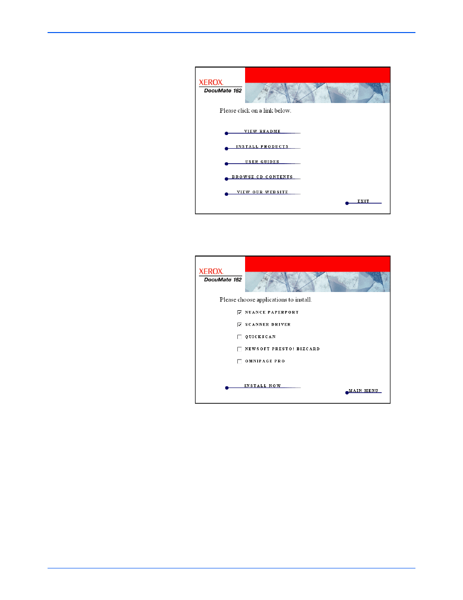 Xerox DocuMate 162 User Manual | Page 13 / 98