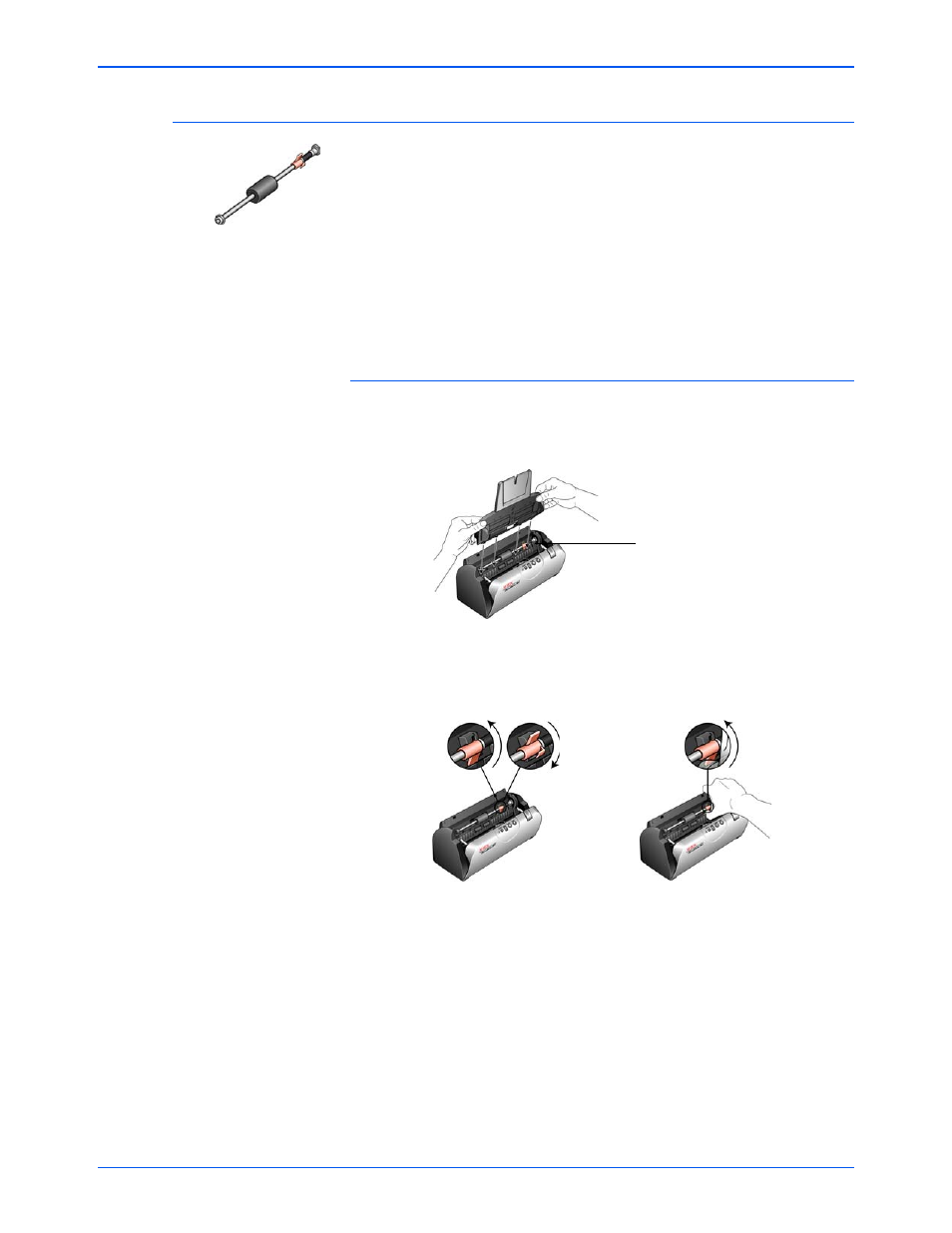 Replacing the roller assembly | Xerox DocuMate 162 User Manual | Page 76 / 98