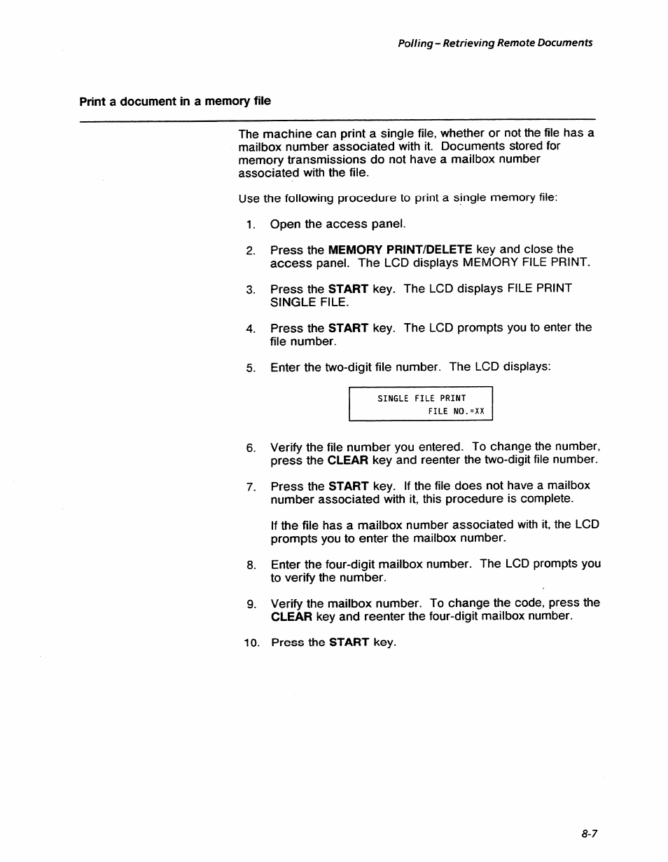 Polling- retrieving remote documents | Xerox 7042 User Manual | Page 103 / 182