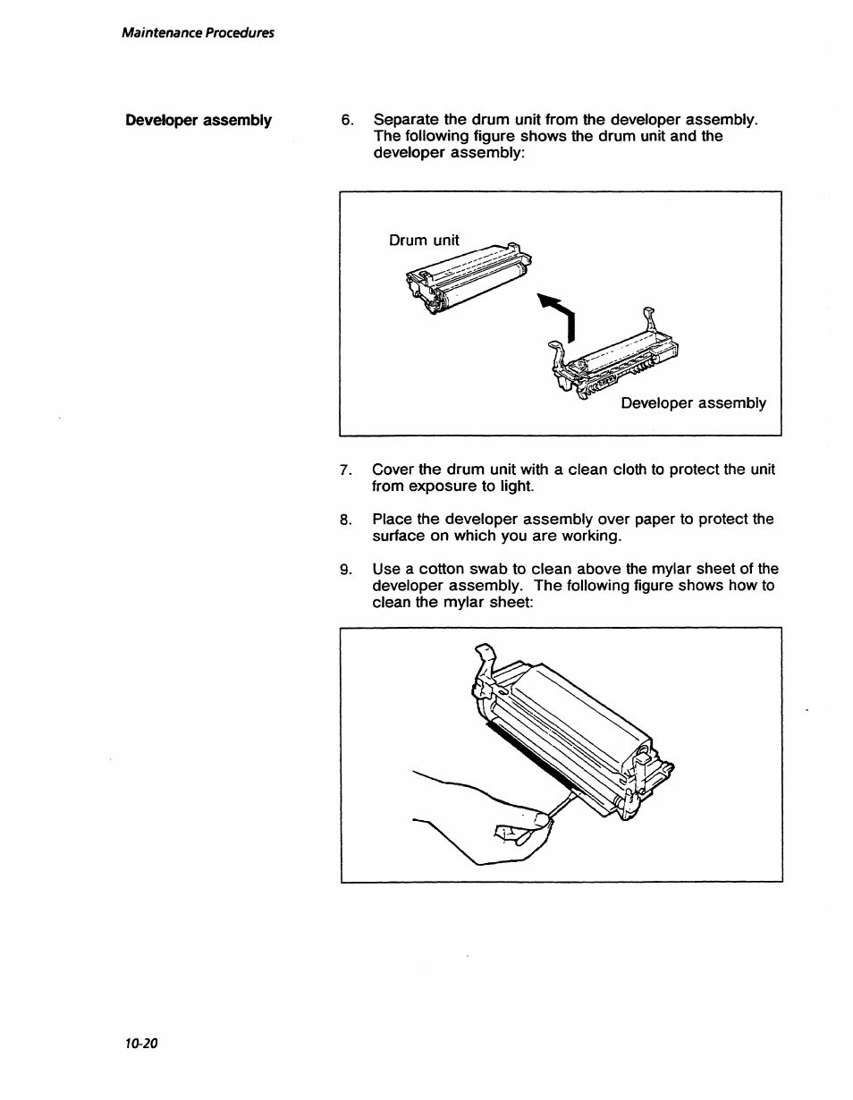 Maintenance procedures | Xerox 7042 User Manual | Page 142 / 182
