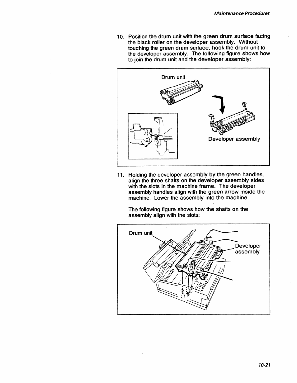 Maintenance procedures | Xerox 7042 User Manual | Page 143 / 182