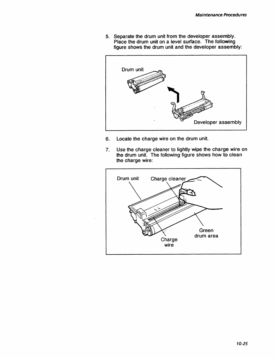 Maintenance procedures | Xerox 7042 User Manual | Page 147 / 182