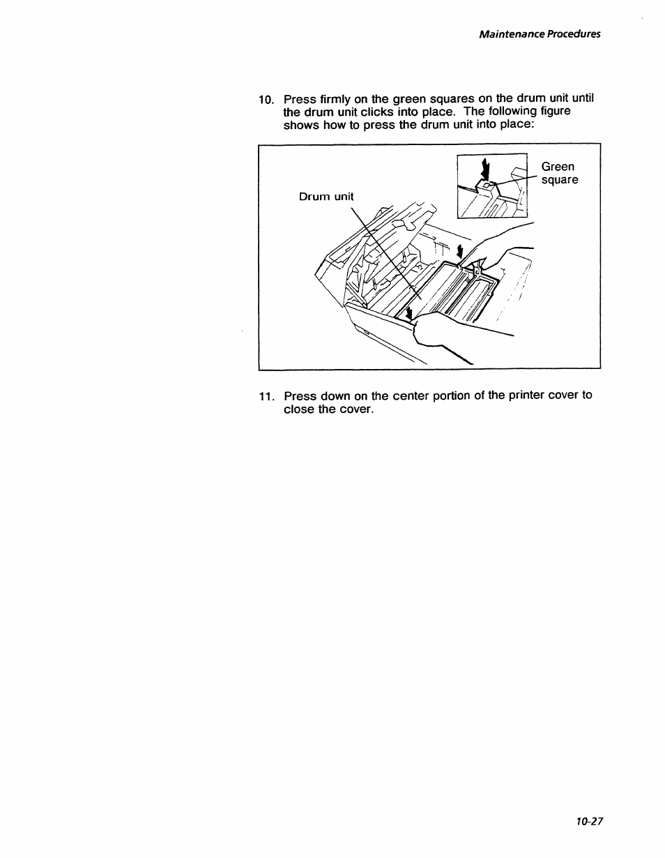 Maintenance procedures | Xerox 7042 User Manual | Page 149 / 182