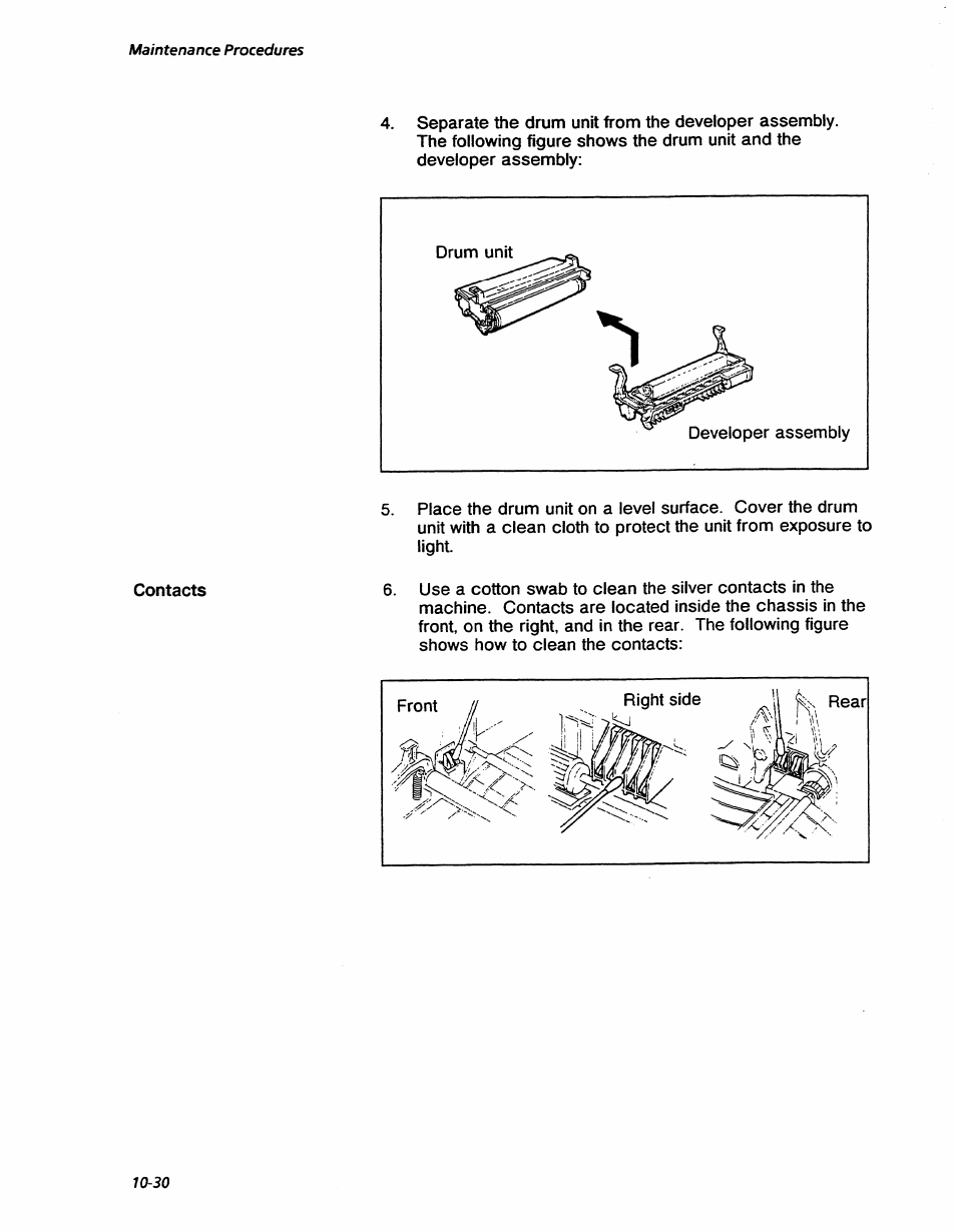 Maintenance procedures | Xerox 7042 User Manual | Page 152 / 182