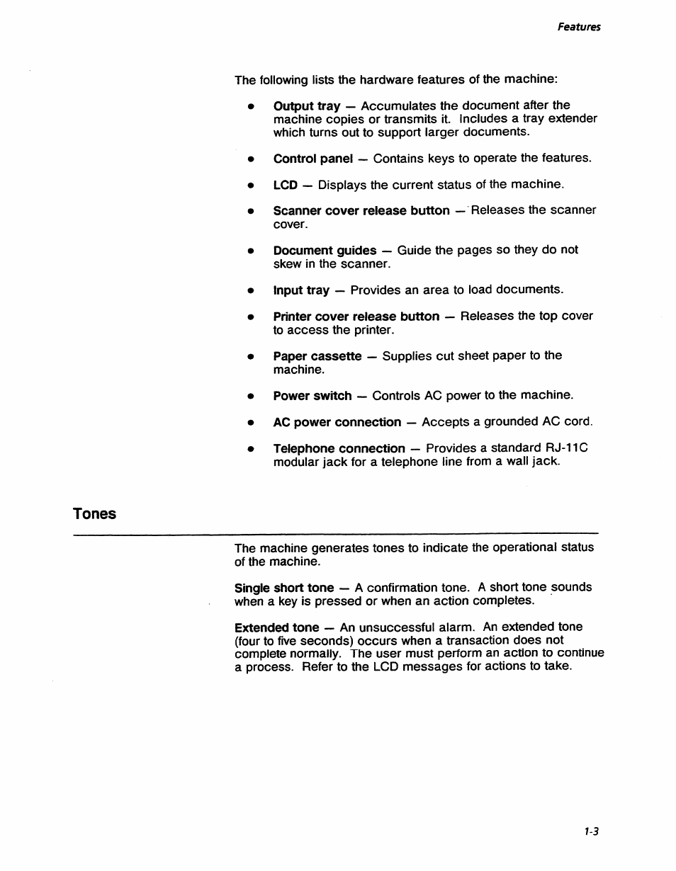 Features | Xerox 7042 User Manual | Page 17 / 182