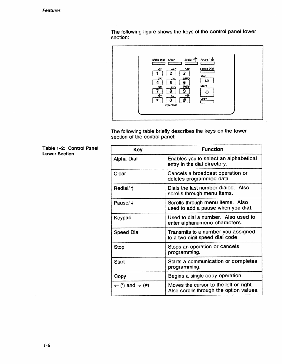 Features | Xerox 7042 User Manual | Page 20 / 182