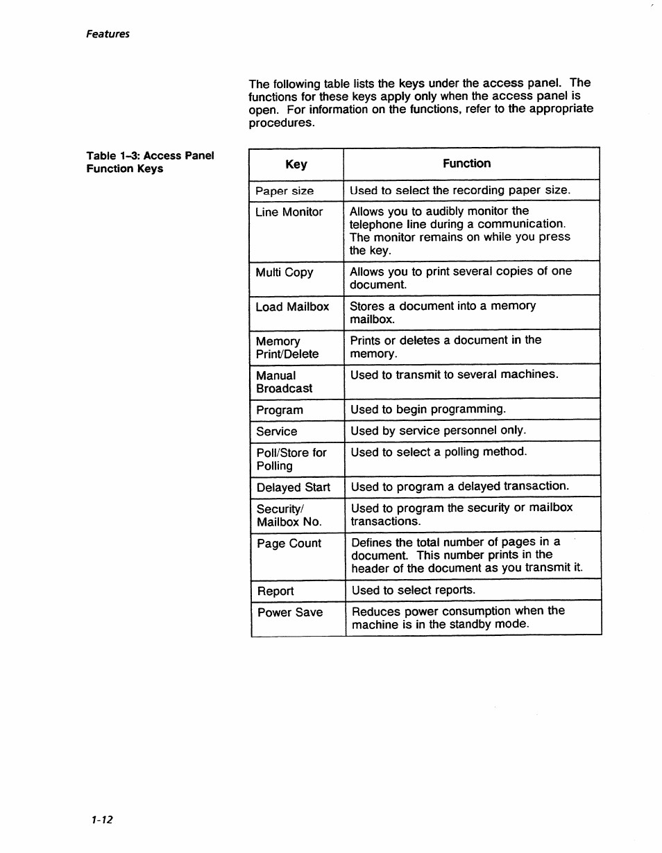 Features | Xerox 7042 User Manual | Page 26 / 182