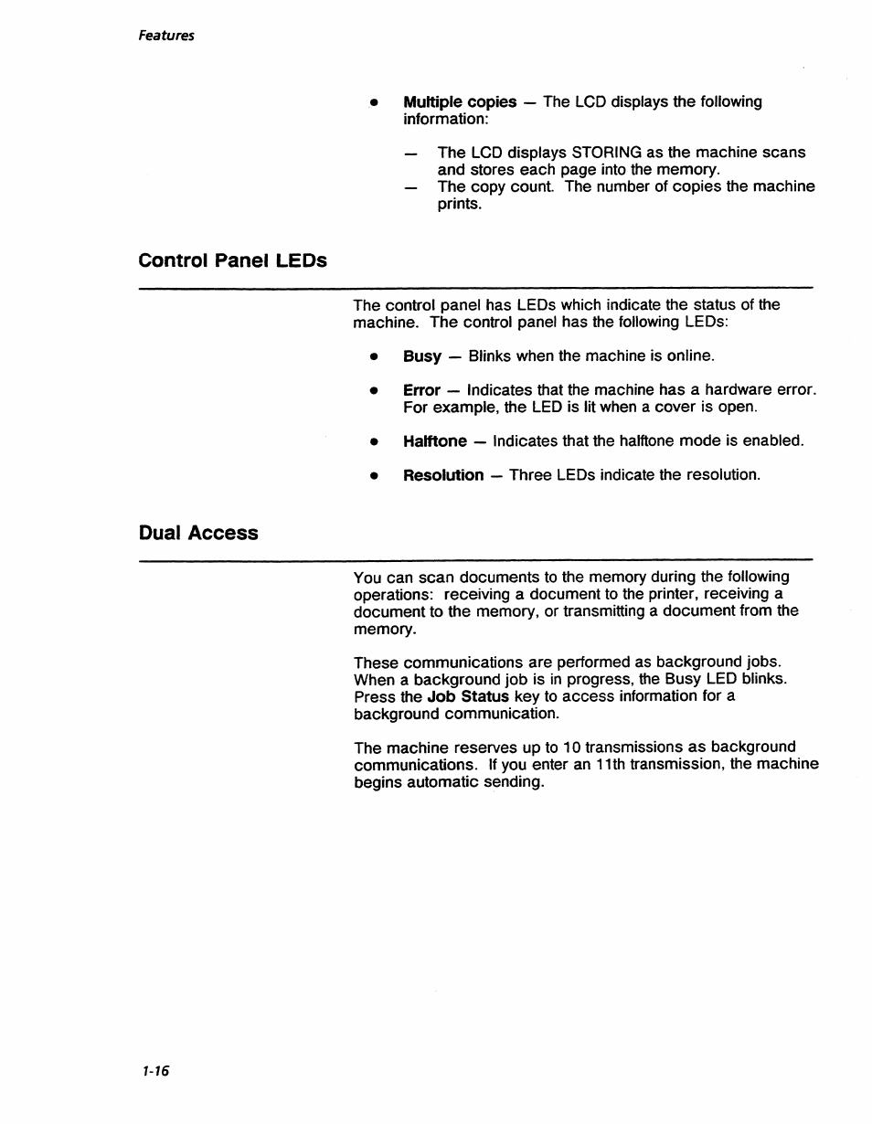 Features | Xerox 7042 User Manual | Page 30 / 182