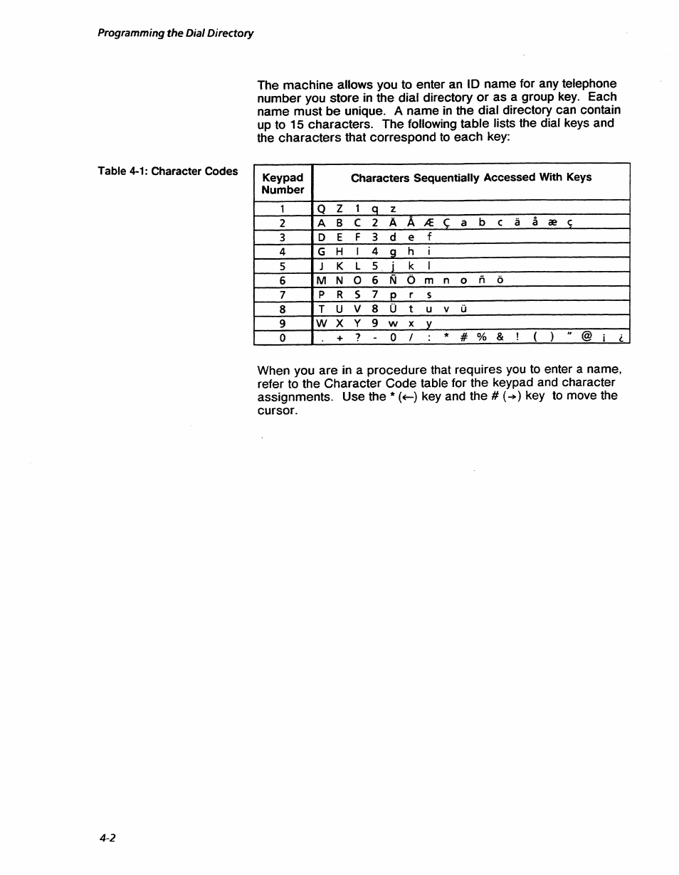 Programming the dial directory | Xerox 7042 User Manual | Page 48 / 182
