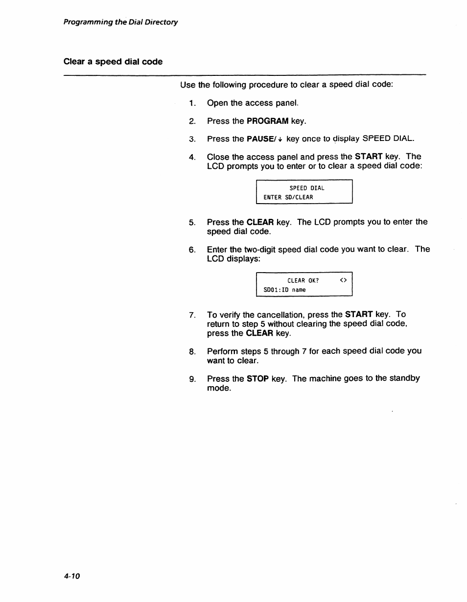 Programming the dial directory | Xerox 7042 User Manual | Page 56 / 182