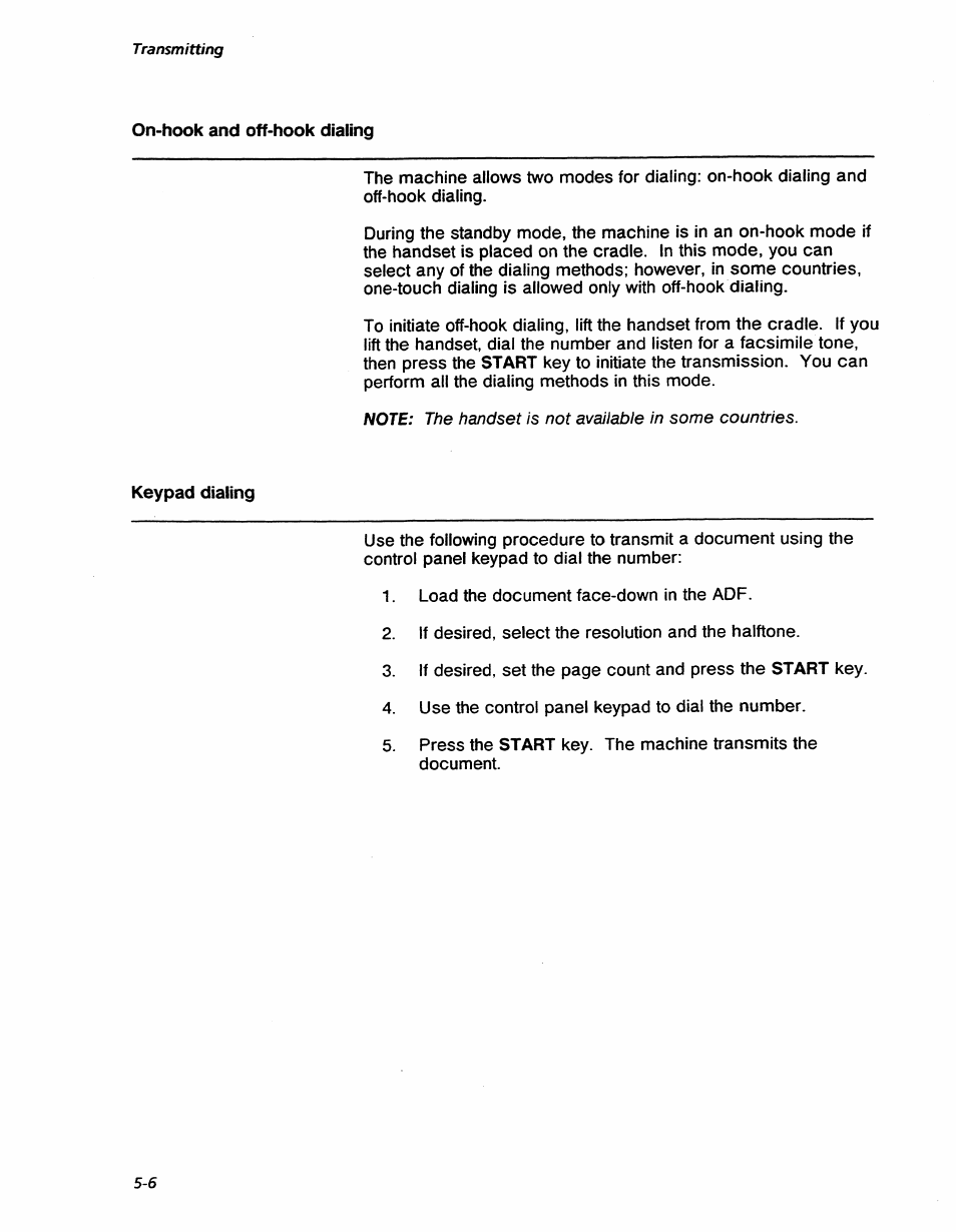 Transmitting | Xerox 7042 User Manual | Page 68 / 182
