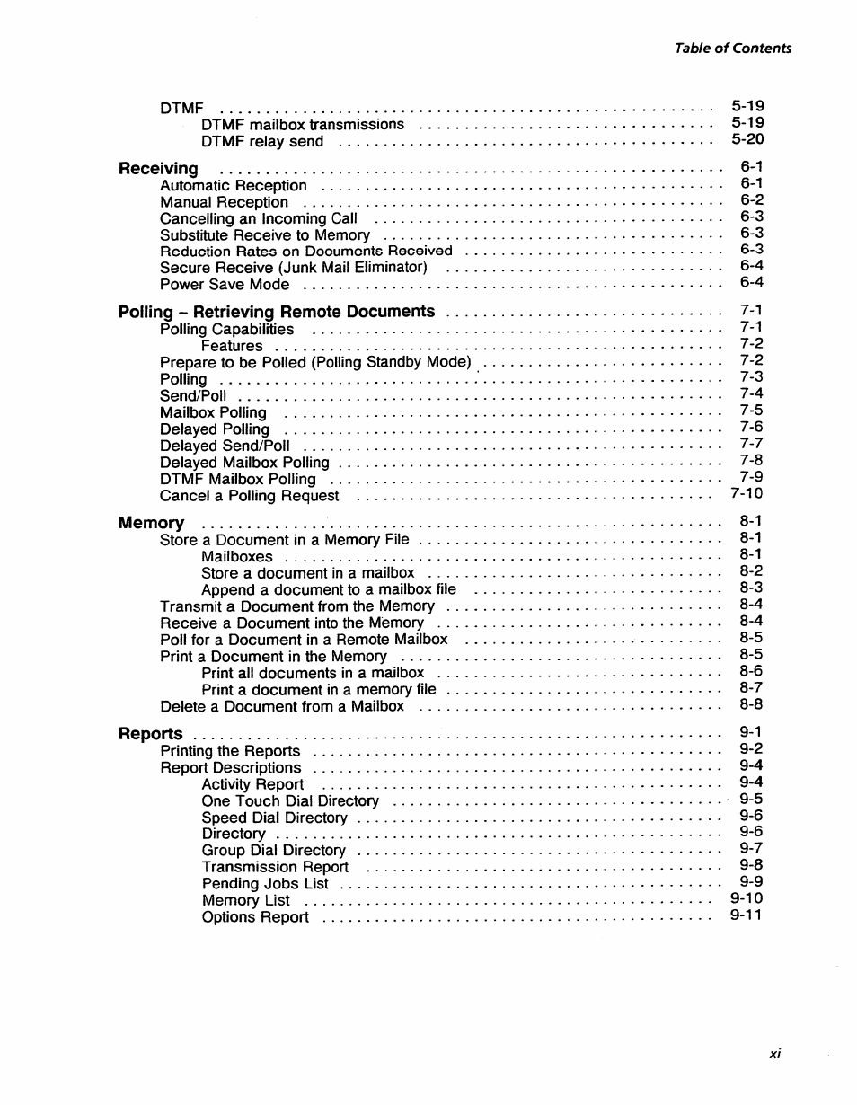 Xerox 7042 User Manual | Page 9 / 182