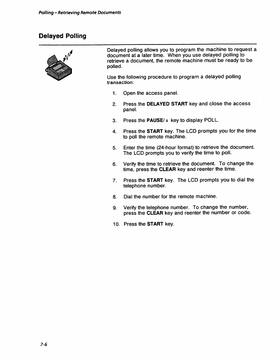 Polling - retrieving remote documents | Xerox 7042 User Manual | Page 92 / 182