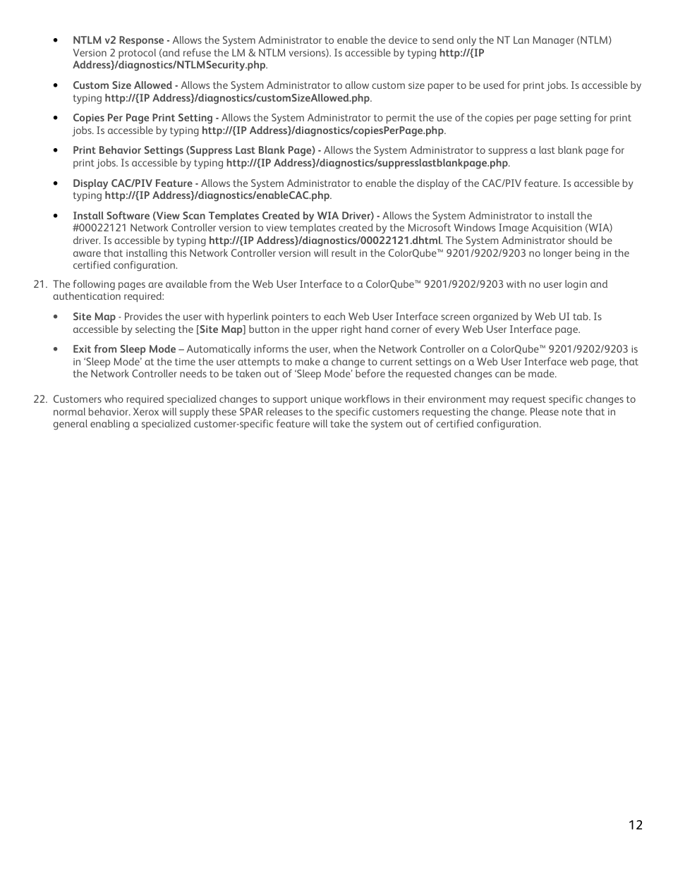 Xerox COLORQUBETM 9203 User Manual | Page 13 / 14