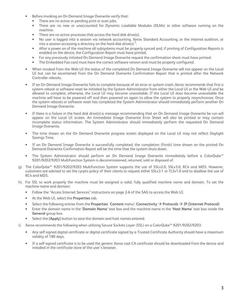 Xerox COLORQUBETM 9203 User Manual | Page 4 / 14