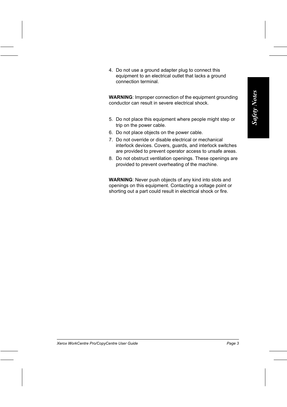 Xerox WorkCentre Pro 75  EN User Manual | Page 17 / 99