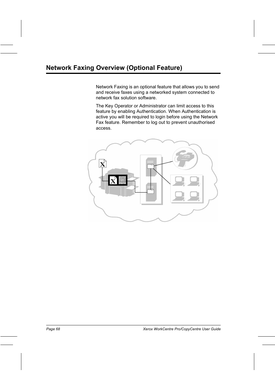 Network faxing overview (optional feature) | Xerox WorkCentre Pro 75  EN User Manual | Page 82 / 99