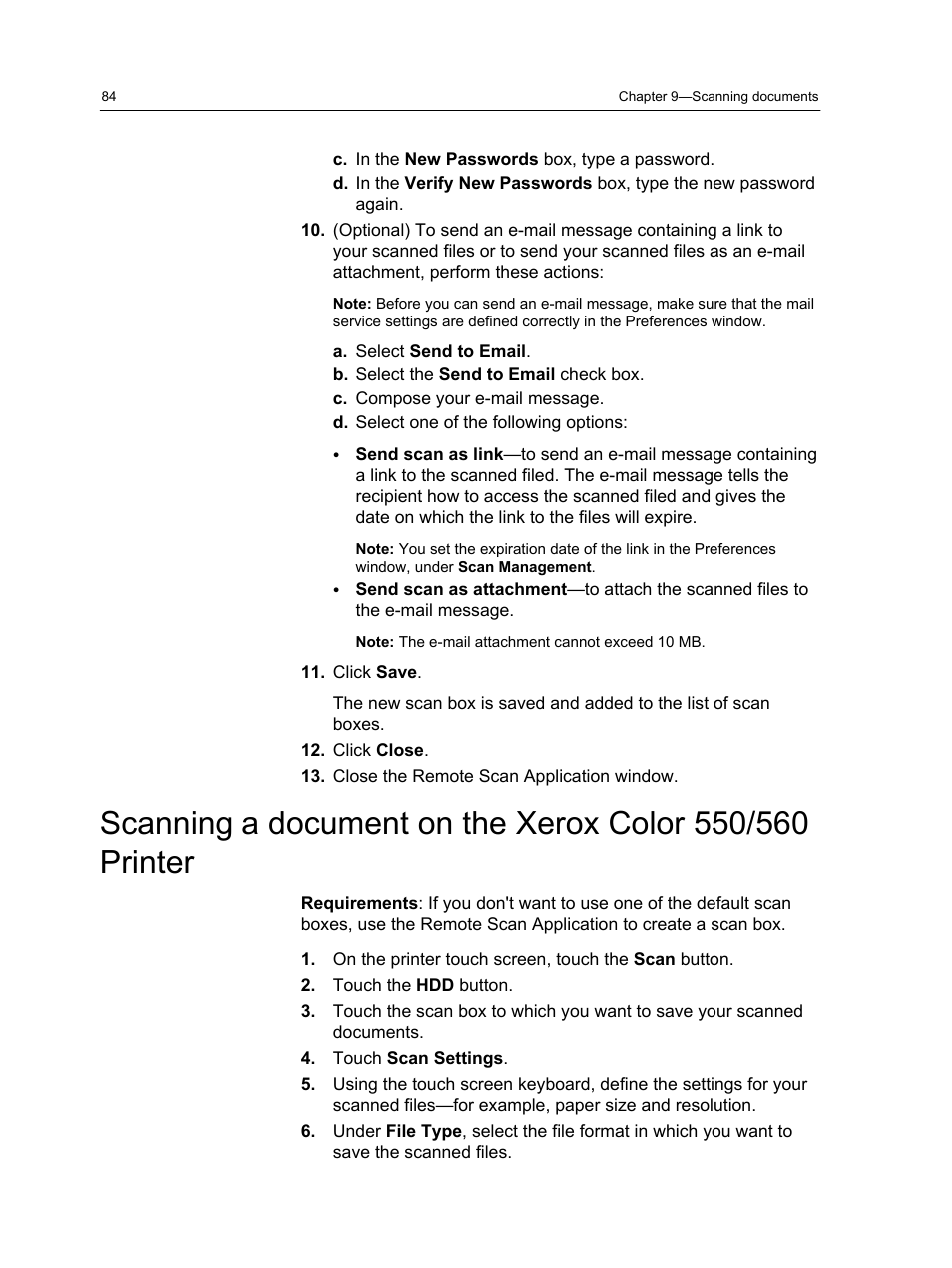 Xerox CX PRINT SERVER 560 User Manual | Page 94 / 166