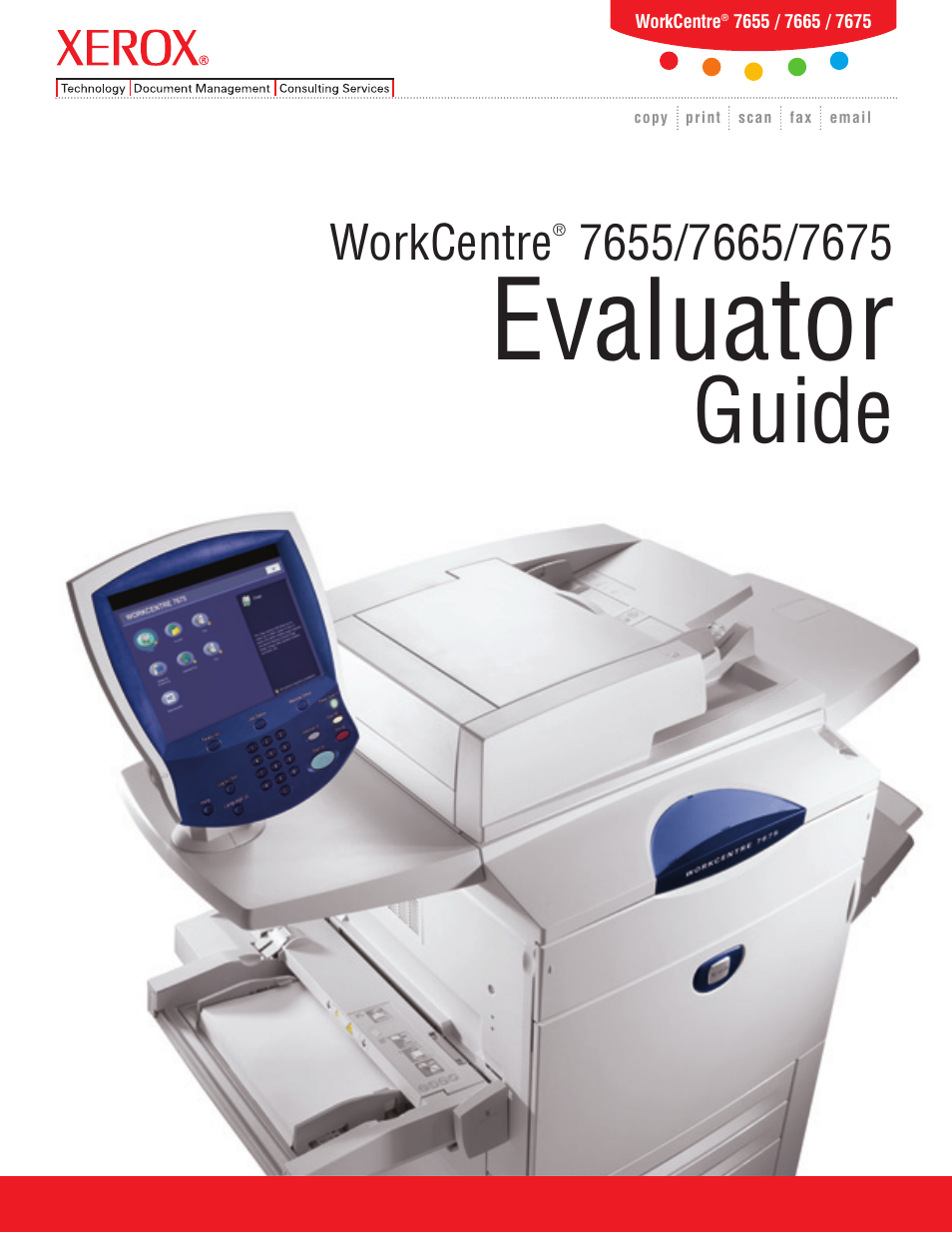 Xerox 7655 User Manual | 24 pages