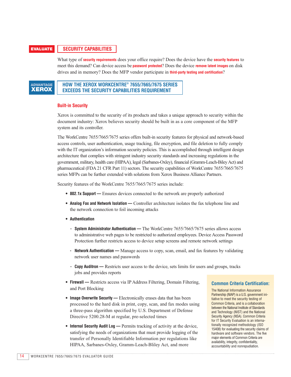 Xerox | Xerox 7655 User Manual | Page 16 / 24