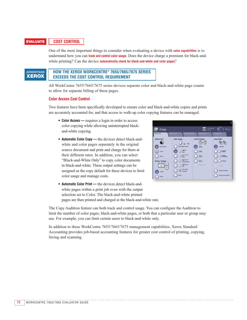 Xerox | Xerox 7655 User Manual | Page 18 / 24