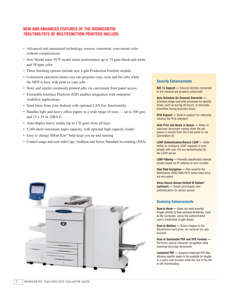 Xerox 7655 User Manual | Page 4 / 24
